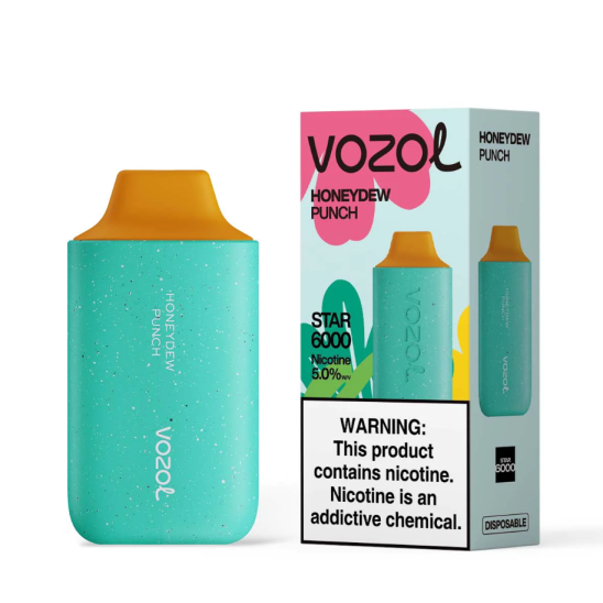 Vozol Honeydew Punch 6000 PUFF