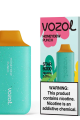 Vozol Honeydew Punch 6000 PUFF
