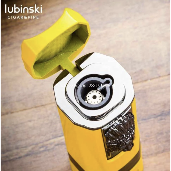 Lubinski 1li Torch Metal Puro Çakmağı