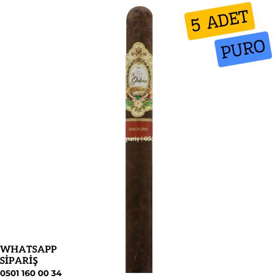 La Galera Maduro Churchill 5'li Puro Paket