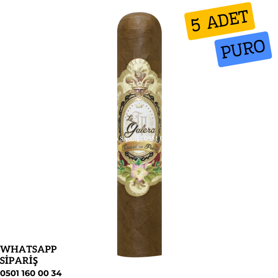 La Galera Habano Half Corona 5'li Puro Paket