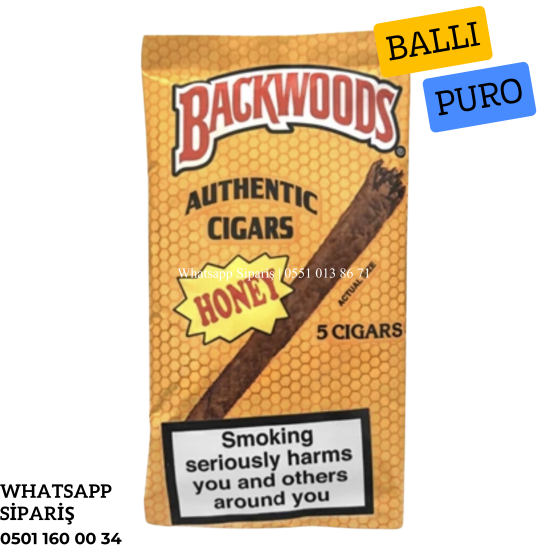 Backwoods Honey (Ballı) Islak Puro x8 Paket