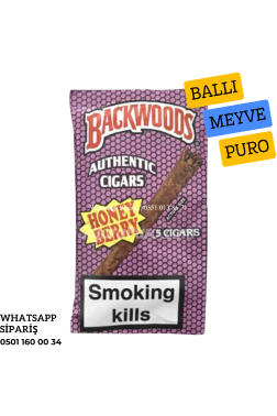 Backwoods HoneyBerry (Ballı Meyveli) Islak Puro x8 Paket