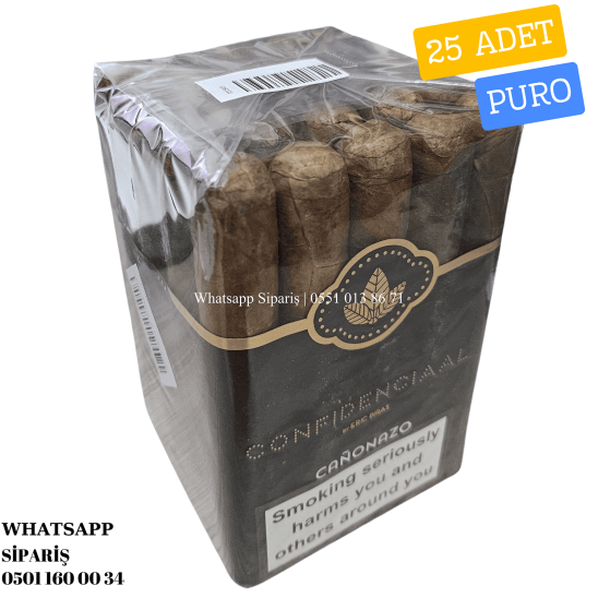 Confidenciaal Canonazo Bundle 25'li Puro Paket Confidenciaal Canonazo Bundle 25'li Puro Paket