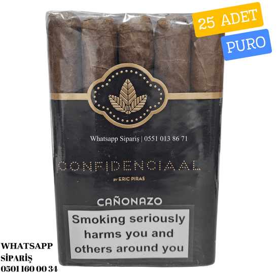 Confidenciaal Canonazo Bundle 25'li Puro Paket Confidenciaal Canonazo Bundle 25'li Puro Paket