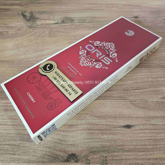 Oris Vintage Club Cherry Süperslim Sigara - Vişne Aromalı x10 Paket