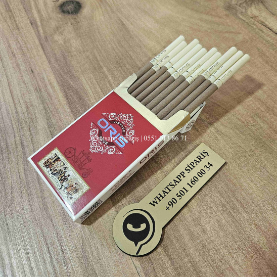 Oris Vintage Club Cherry Süperslim Sigara - Vişne Aromalı x10 Paket