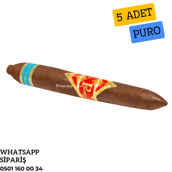 Cuban Parejo Habano  Oscuro Salomón No6 - 5'li Puro Paket