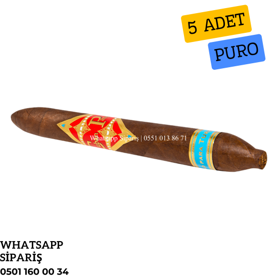Cuban Parejo Habano  Oscuro Salomón No6 - 5'li Puro Paket