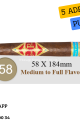 Cuban Parejo Habano  Oscuro Salomón No6 - 5'li Puro Paket