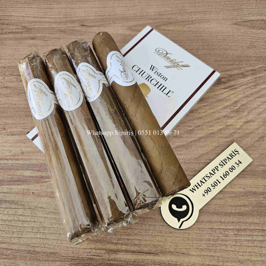 Davidoff Wiston Churchill 4'lü Puro Paket