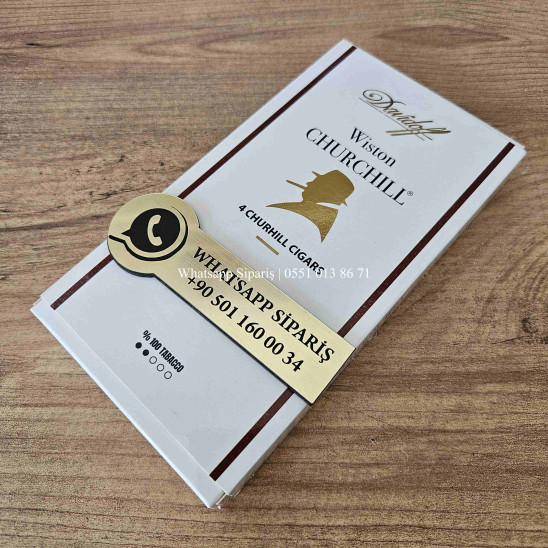 Davidoff Wiston Churchill 4'lü Puro Paket