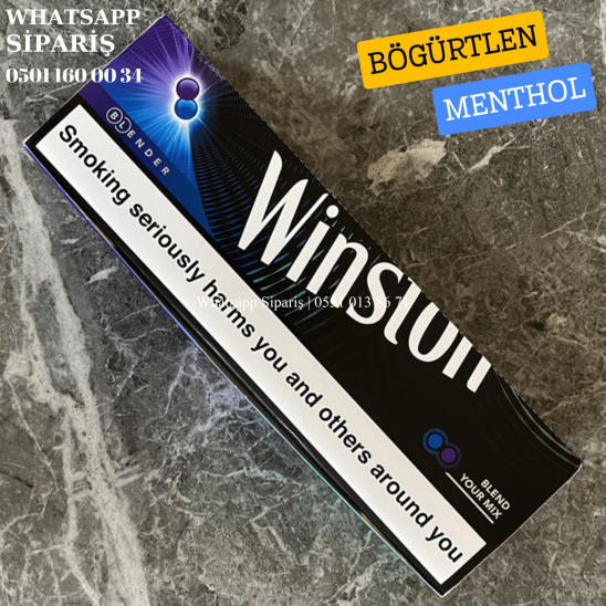 Winston Blender Blend Your Mıx Cift Click İthal Sigara x10 Paket