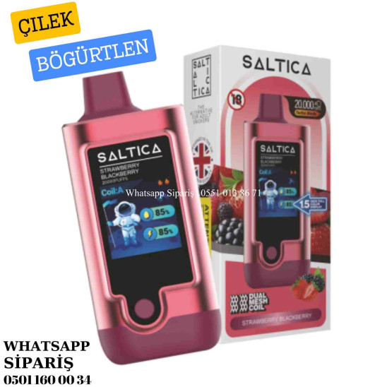 Saltica 20000 PUFF Strawberry Blackberry
