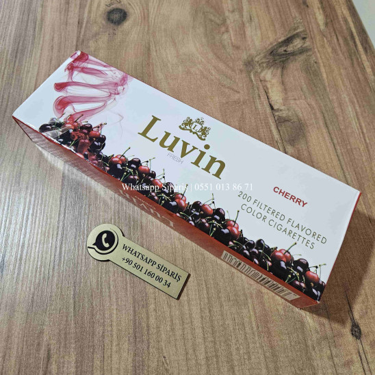 Luvin Fresh Cherry - Kiraz Aromalı Kalpli Sigara x10 Paket