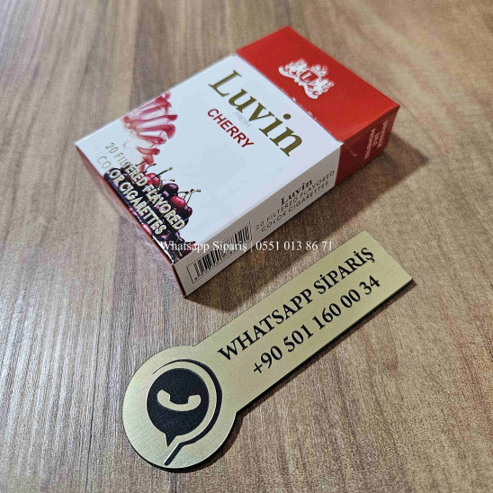 Luvin Fresh Cherry - Kiraz Aromalı Kalpli Sigara x10 Paket