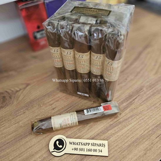 Gurkha Cellar Reserve 15 Year Solara Hedonism Grand Rothschild 20'li Puro Paket