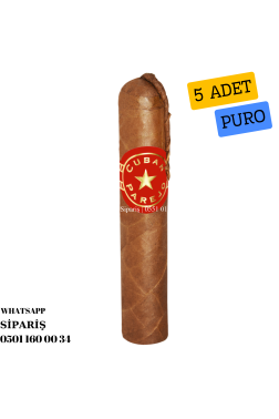 Cuban Parejo Serie Zafadores Medios 5'li Puro Paket