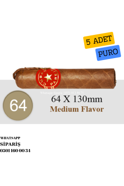 Cuban Parejo Serie Zafadores Medios 5'li Puro Paket