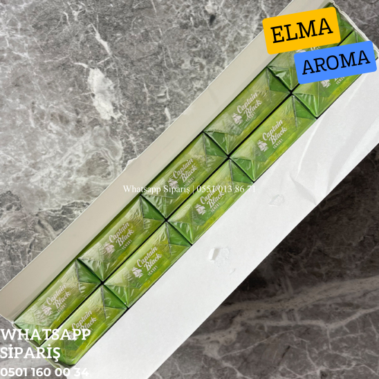 Captain Black Elma ( Green Apple ) Sigara x10 Paket
