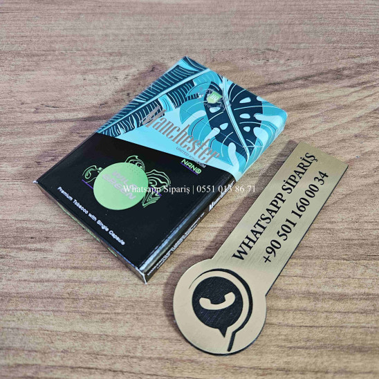 Manchester Nano Wild Green Slim Sigara (Elma Aromalı) x10 Paket