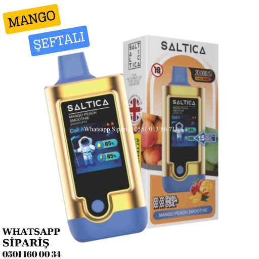 Saltica 20000 PUFF Mango Peach Smoothie