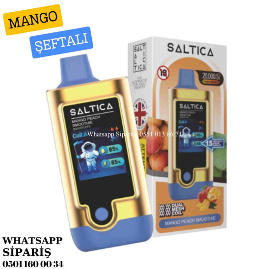 Saltica 20000 PUFF Mango Peach Smoothie