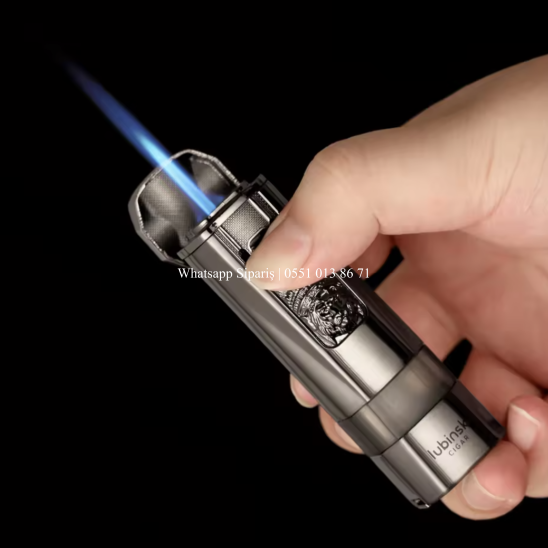 Lubinski 1li Torch Metal Puro Çakmağı
