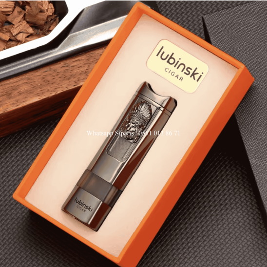 Lubinski 1li Torch Metal Puro Çakmağı