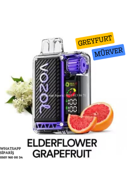 Vozol Vista Elderflower Grapefruit 20000 PUFF