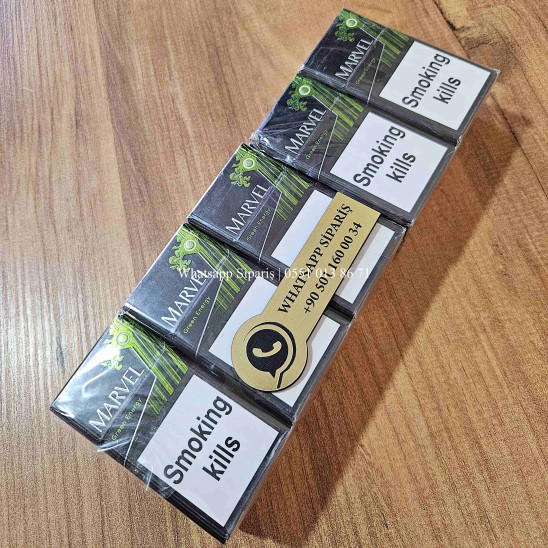 Marvel Compact Green Energy Sigara x10 Paket