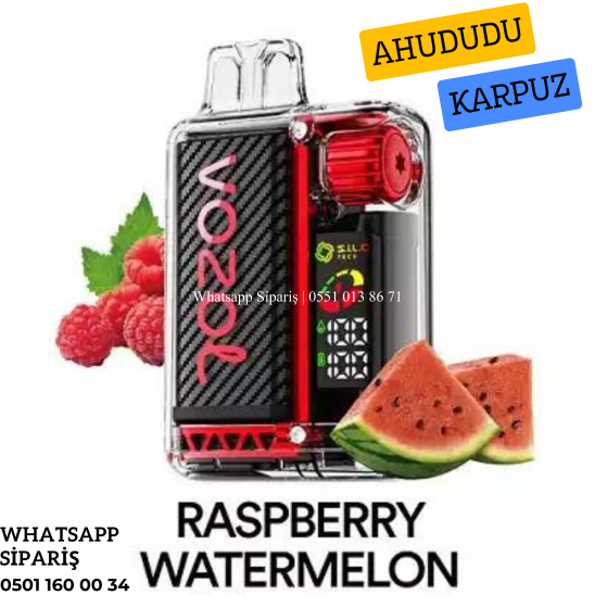 Vozol Vista Raspberry Watermelon 20000 PUFF