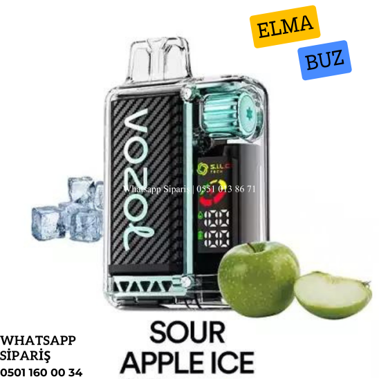 Vozol Vista Sour Apple Ice 20000 PUFF