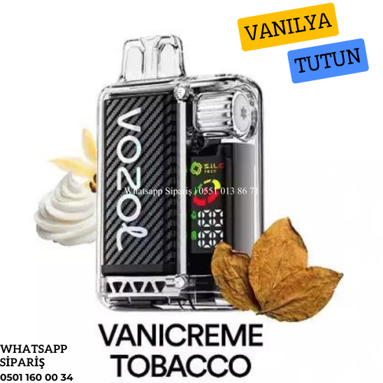 Vozol Vista Vanicreme Tobacco 20000 PUFF Vozol Vista Vanicreme Tobacco 20000 PUFF
