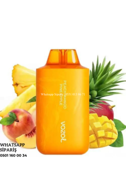 Vozol Mango Peach PıneApple 6000 PUFF