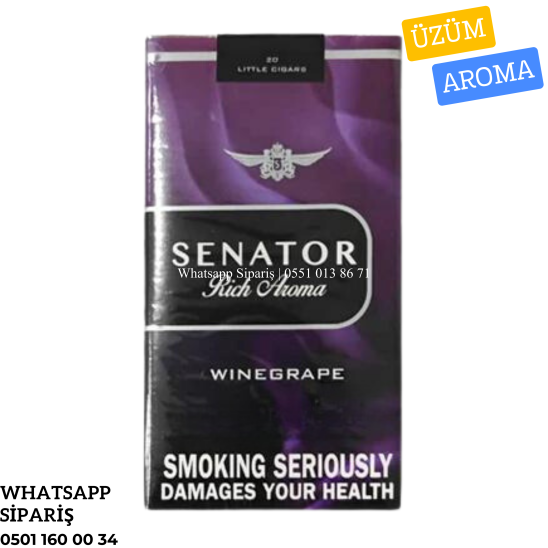 Senator Rich Aroma Wıne Grape İthal Sigara x10 Paket