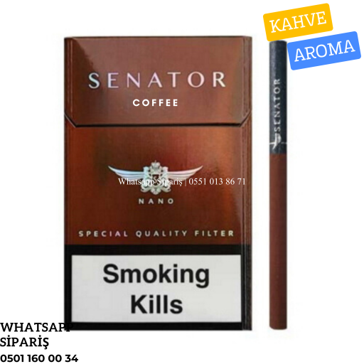 Senator Specıal Coffee (Kahve) Aroma Sigara x10 Paket
