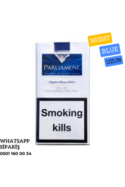 Parliament Night Blue Uzun Sigara x10 Paket