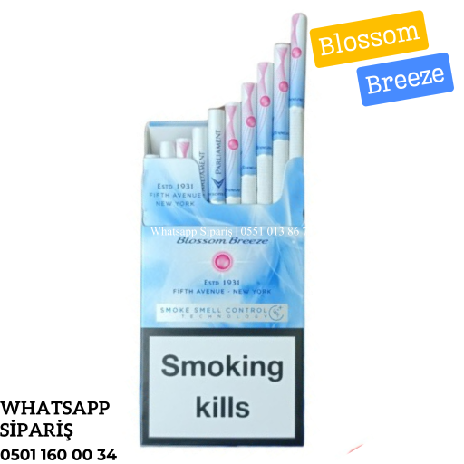 Parlıament Blossom Breeze Elma Çiçeği Aromalı Slim Sigara x10 Paket