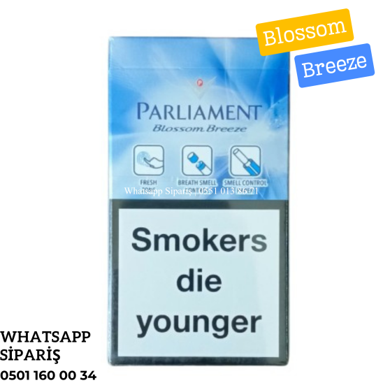 Parlıament Blossom Breeze Elma Çiçeği Aromalı Slim Sigara x10 Paket