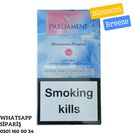 Parlıament Blossom Breeze Elma Çiçeği Aromalı Slim Sigara x10 Paket