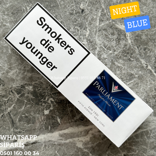 Parliament Night Blue Kısa Sigara x10 Paket