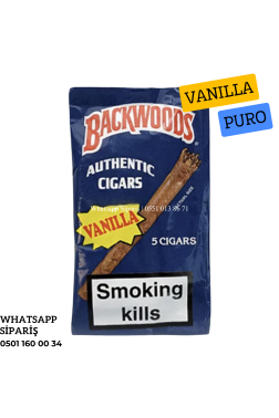 Backwoods Vanilla Islak Puro x8 paket