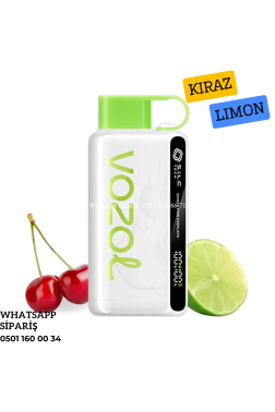 Vozol 12000 Puff Cherry Lıme
