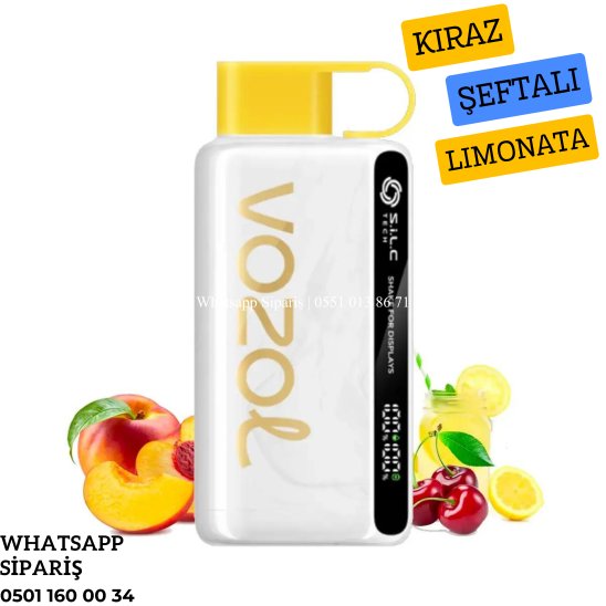 Vozol 12000 Puff Cherry Peach Lemonade