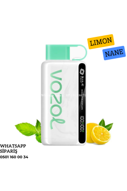 Vozol 12000 Puff Lemon Mınt