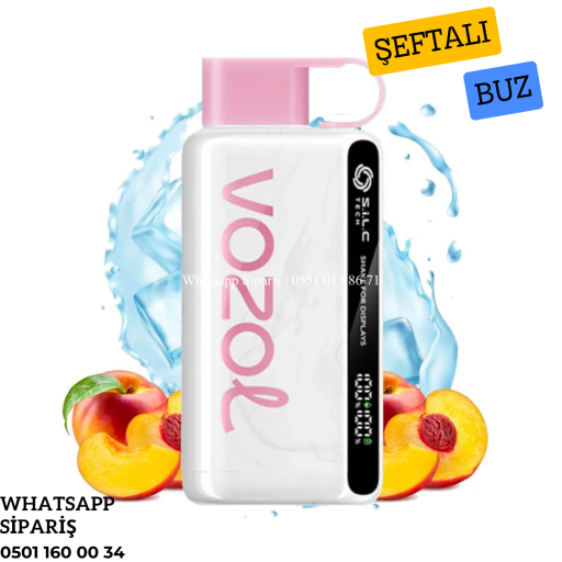 Vozol 12000 Puff Peach Ice