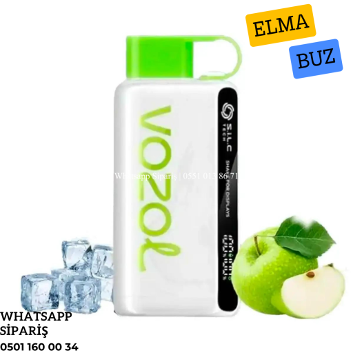 Vozol 12000 Puff Sour Apple Ice