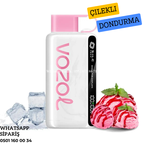 Vozol 12000 Puff Strawberry Ice Cream