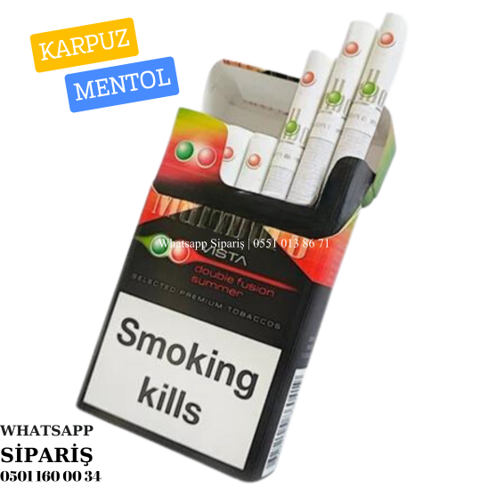 Marlboro Vista Double Fusion Summer Sigara ( Karpuz ve Mentol ) x10 Paket